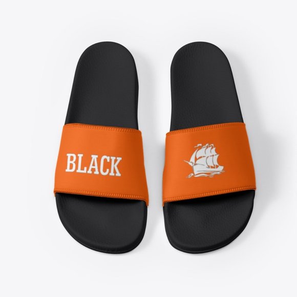 Black Summer Smiles, Fun and Boats Sandals main image 7